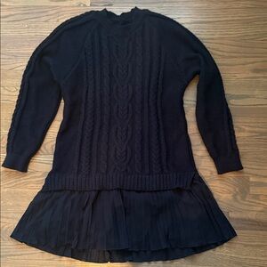 Brand New Elegant Anthro-style Cable Knit Dress